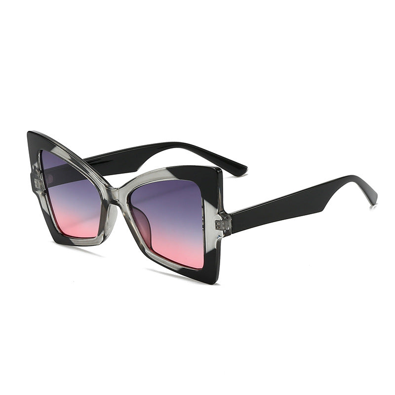 Wholesale butterfly frame cat eye outdoor sunglasses