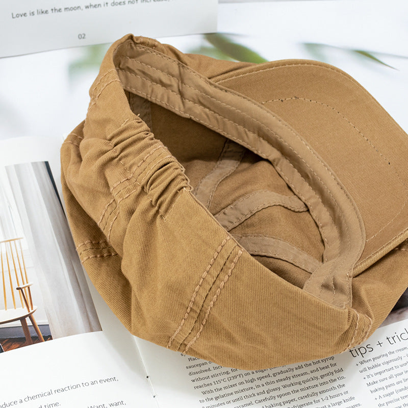 Wholesale All-match Light Plate Solid Color Forward Hat British Painter Hat Newsboy Hat Fashion