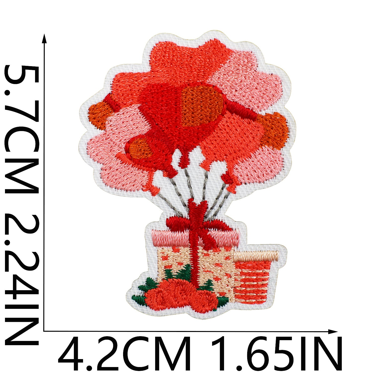 Wholesale Valentine's Day Bear Balloon Love Embroidery DIY Patches