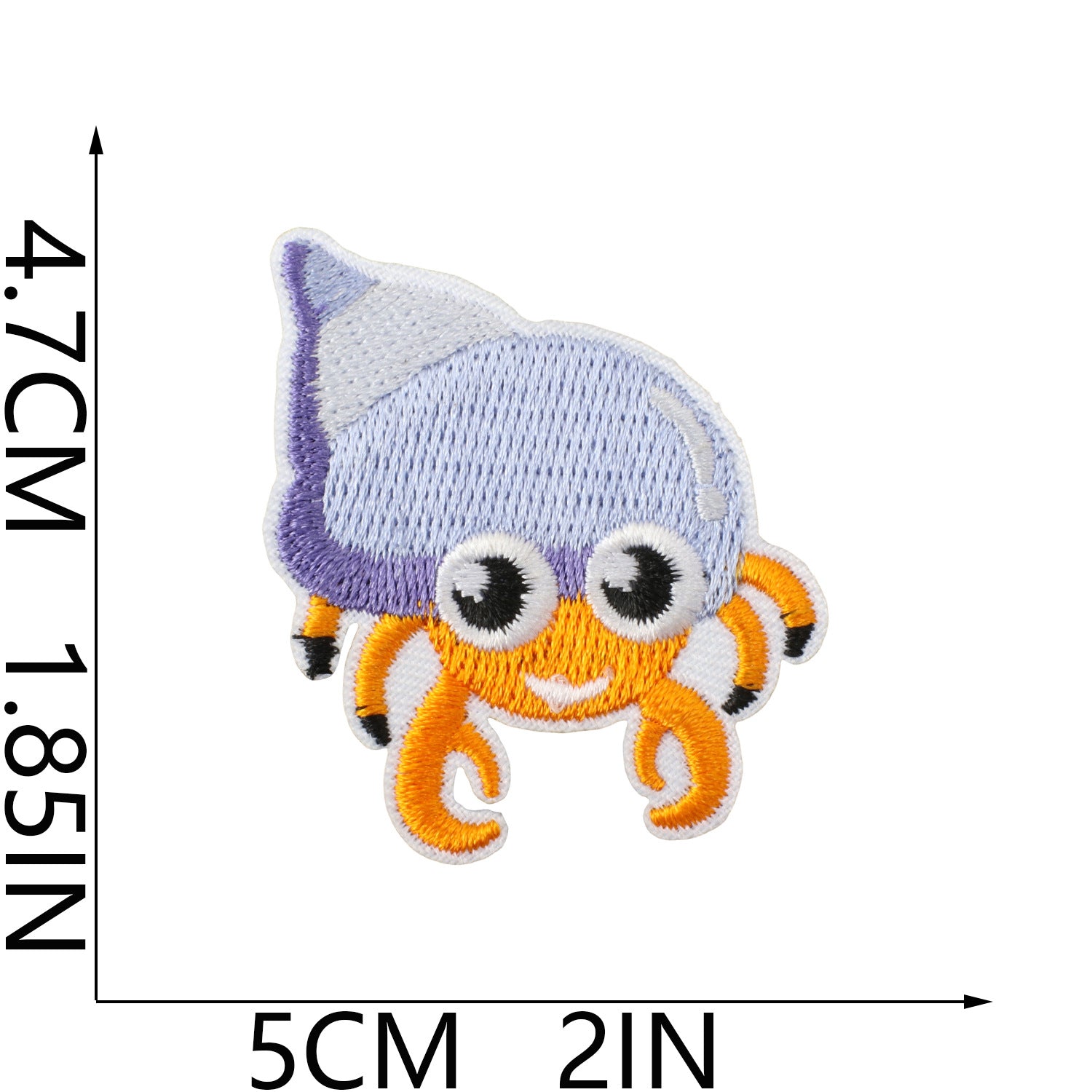 Wholesale Trendy Ocean Party Embroidered Patches For Kids Clothing Cartoon Shark Dolphin Fashion Accessory