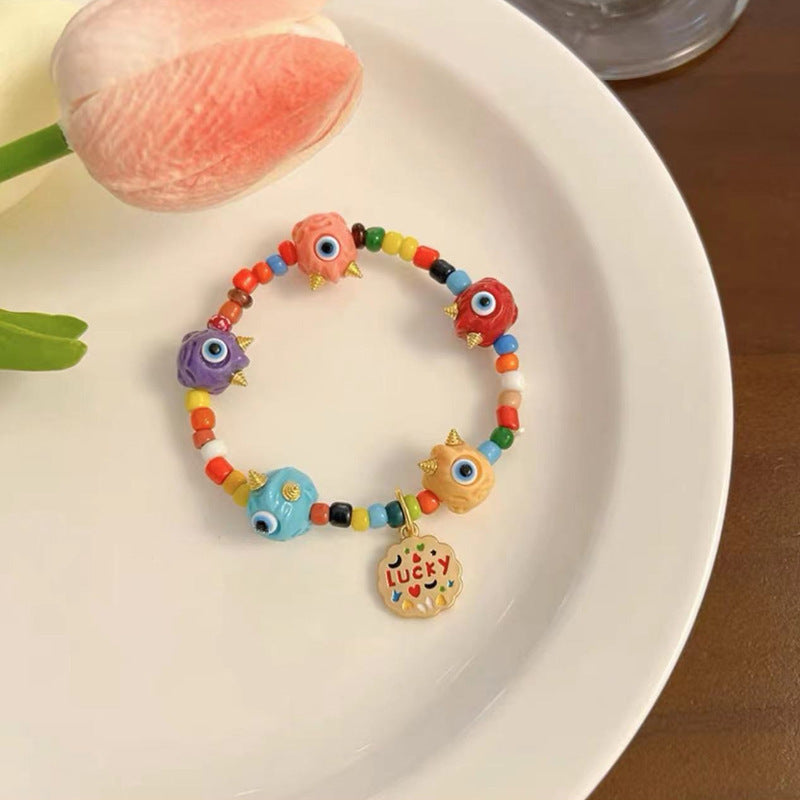 Wholesale Funny Cartoon Monster Bracelet