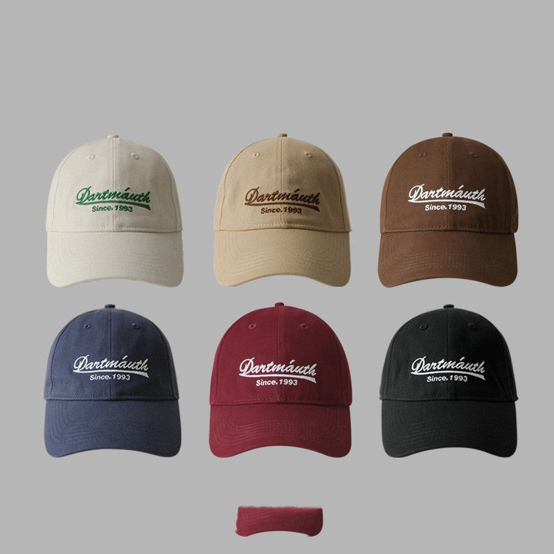 Wholesale Summer Sun Hat Women's Deep Top Big Head Baseball Cap  All-match Showface Small Soft Top Wide Brim