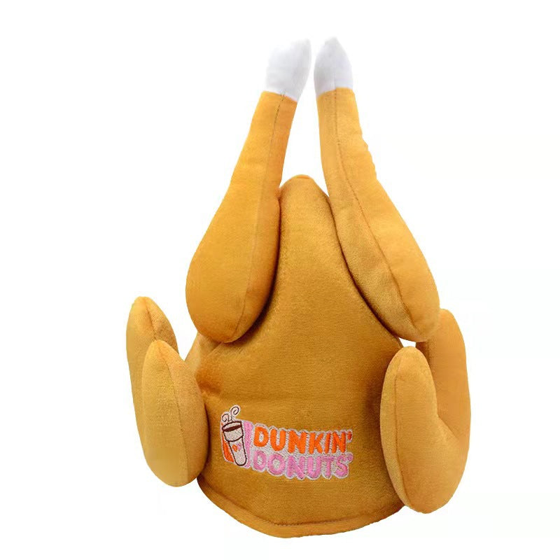 Wholesale 10PCS  Halloween Carnival Turkey Cloth Hats
