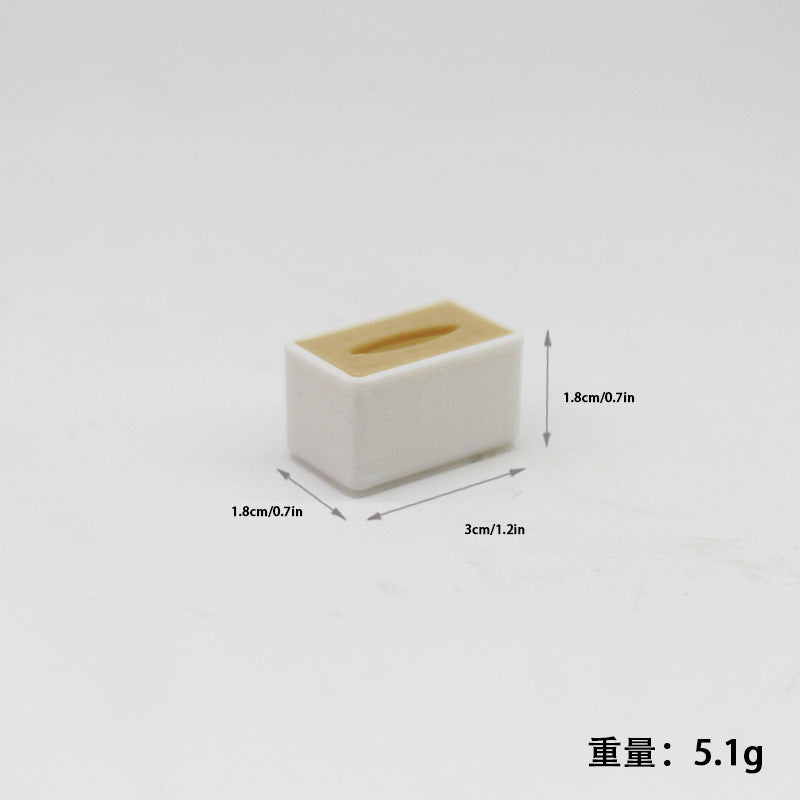Wholesale doll house  simulation miniature paper box Doll Accessories