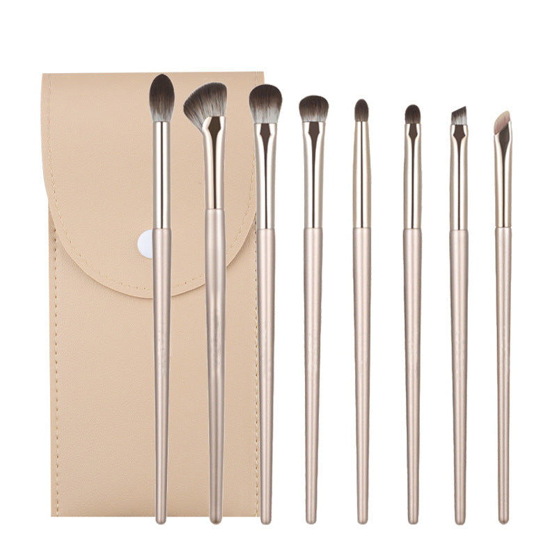 Wholesale of 8-pack Nylon Soft Fur Makeup Brushes