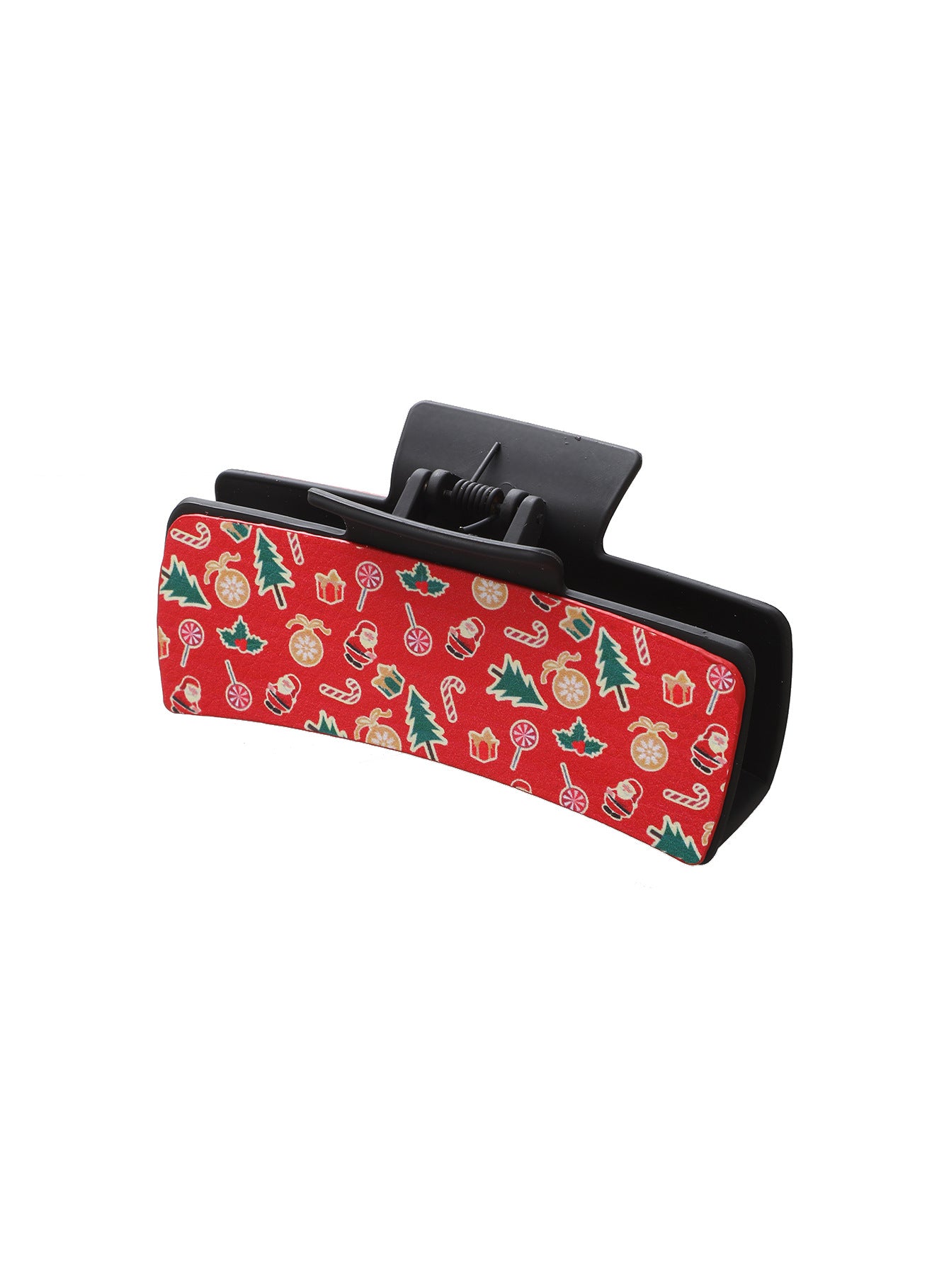 Wholesale Christmas Leather Hair Clips