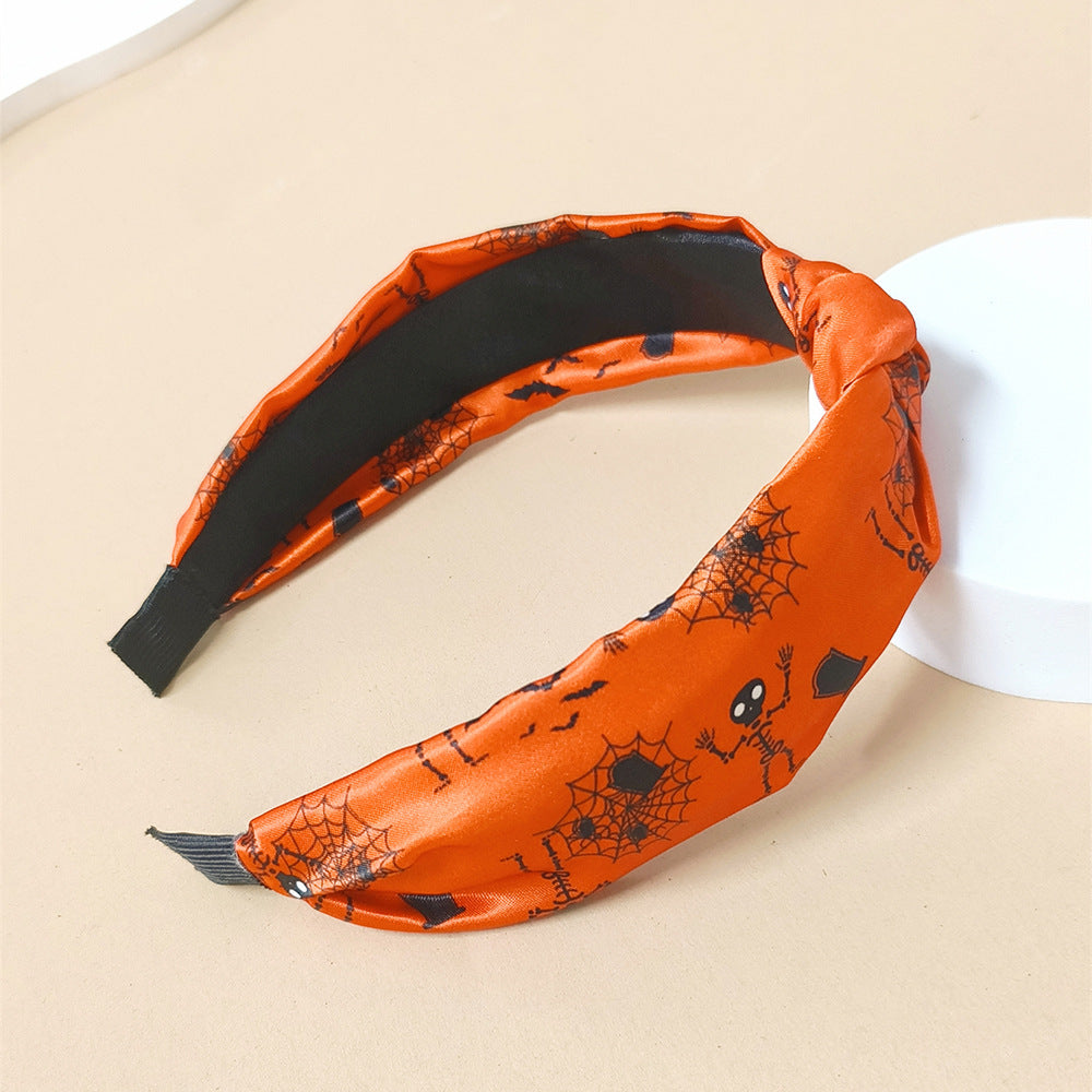 Wholesale  headband women' s wide-brimmed fabric knotted headband