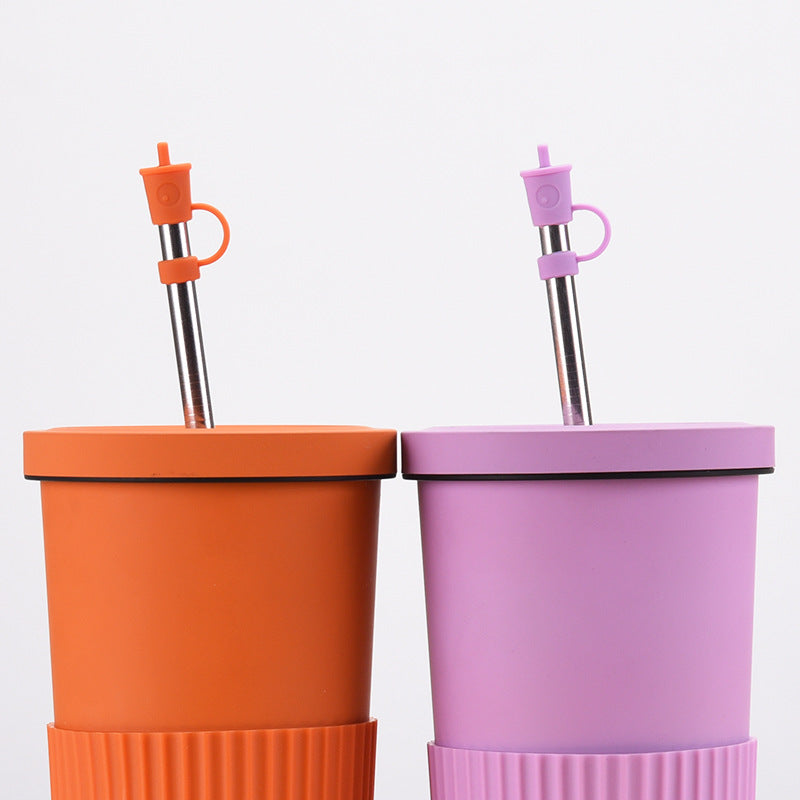 Wholesale Silicone Straw Dust Plug 0.8cm Dust Plug Straw Tube Cap