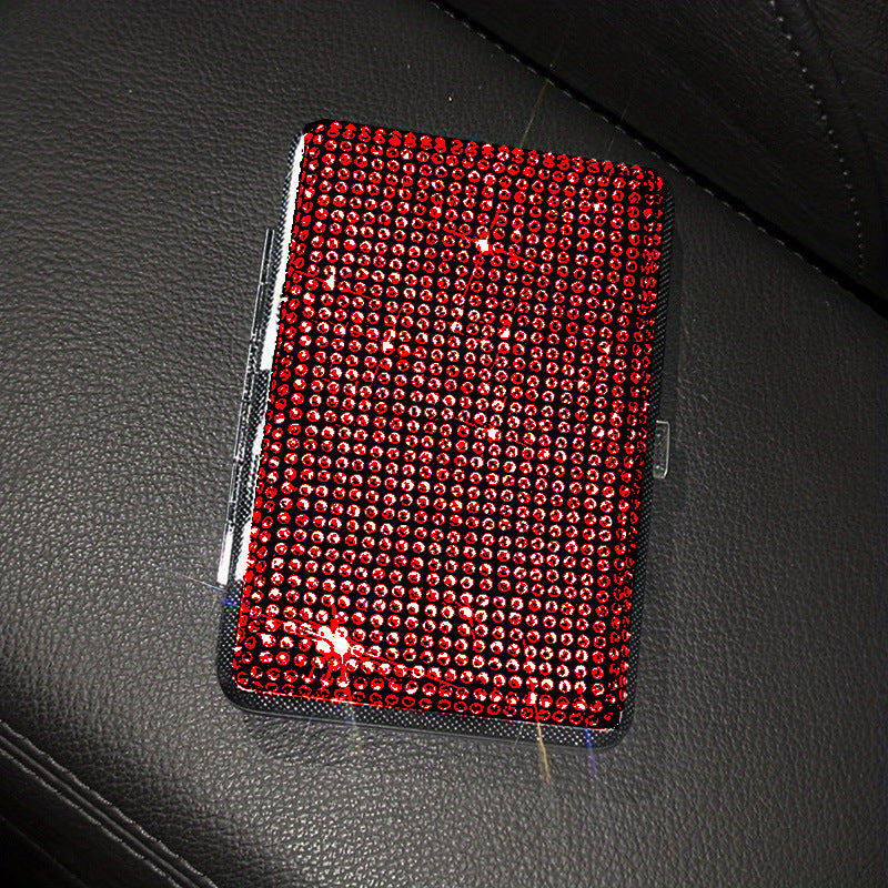 Wholesale Women's Diamond Studded Slim Cigarette Boxes
