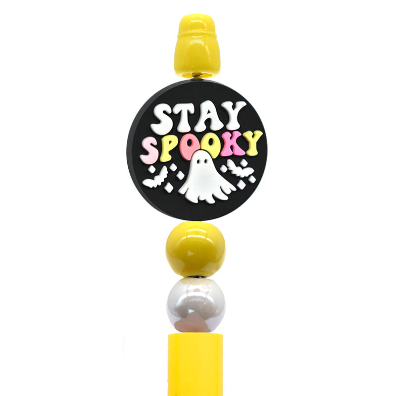 Wholesale 100pcs Creative DIY Halloween Skull Soft Beads