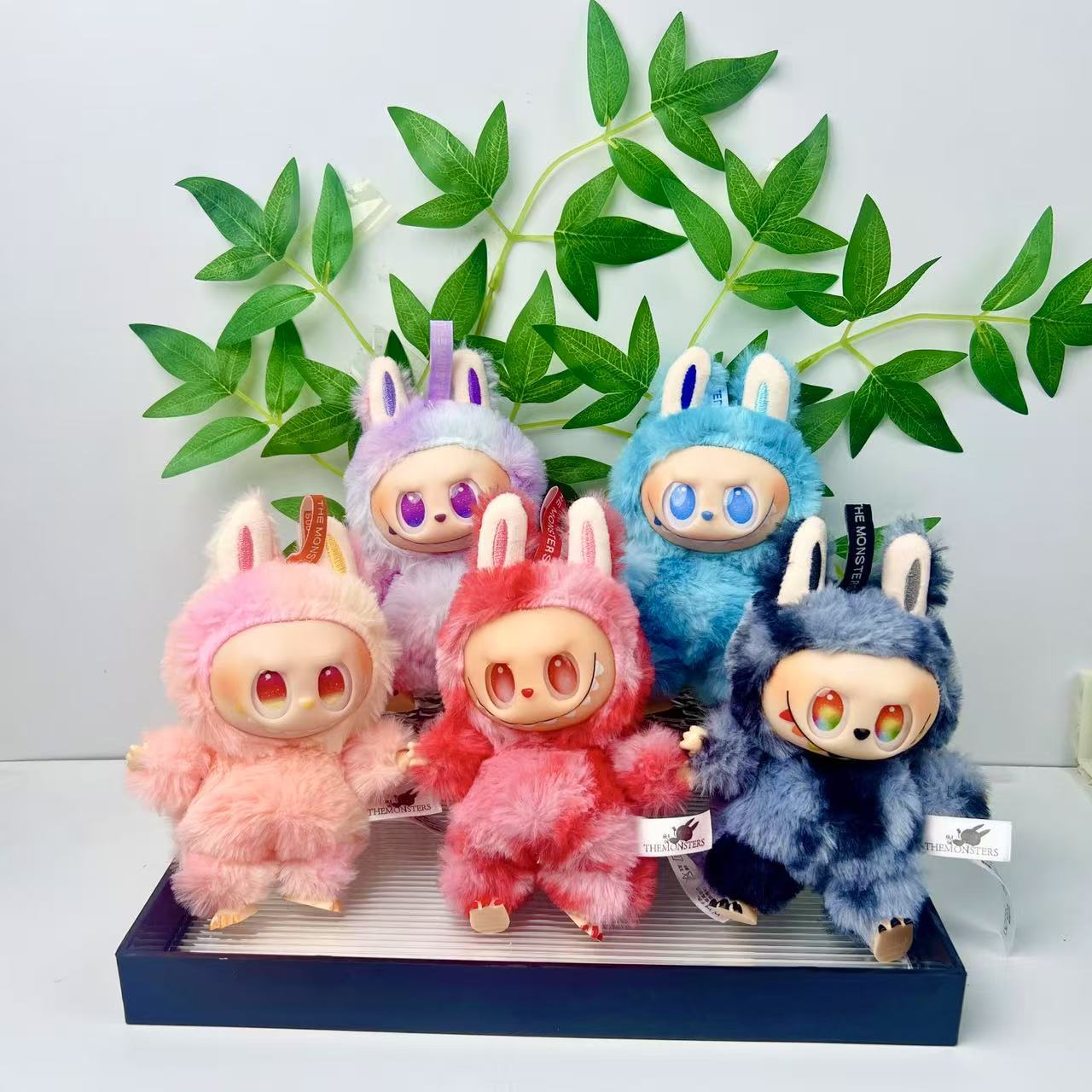 Wholesale Cute Cartoon Plush Monster Keychain