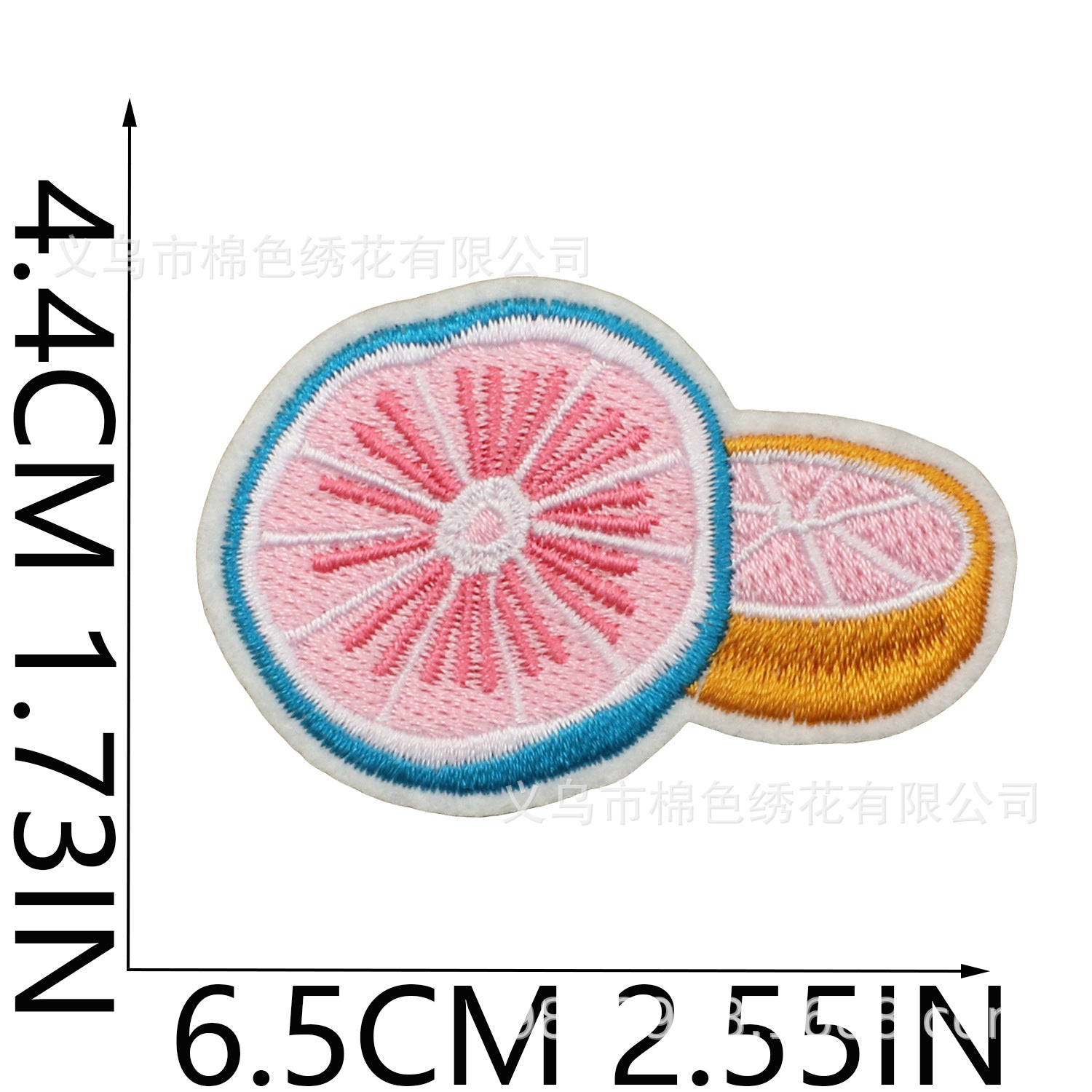 Wholesale Flower Fairy Embroidery Patch With Strawberry Coffee Design Polyester Thread For Clothing Bags Hats Trendy DIY Craft Supply Resale Gift