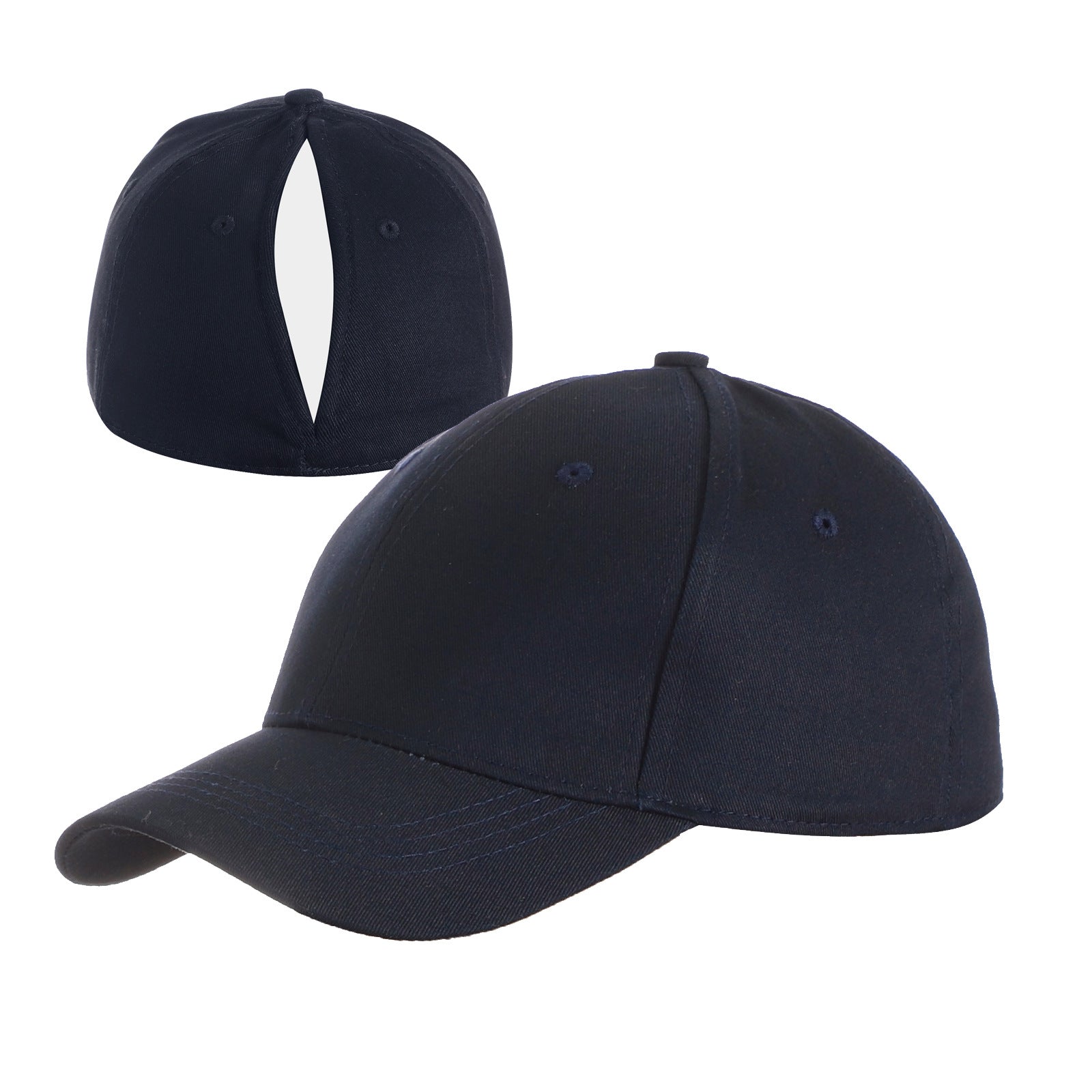 Wholesale women's ponytail magnetic suction self-priming running tennis golf cap