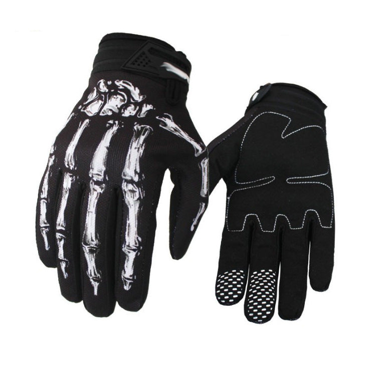 Wholesale Sports Autumn and Winter Style Ghost Claw Full Finger Cycling Nylon Gloves