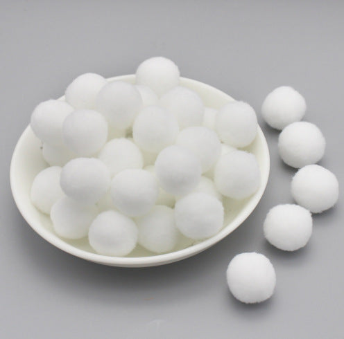 Wholesale 20MM diy handmade materials headdress accessories high elastic wool ball colorful wool ball NO HOLE