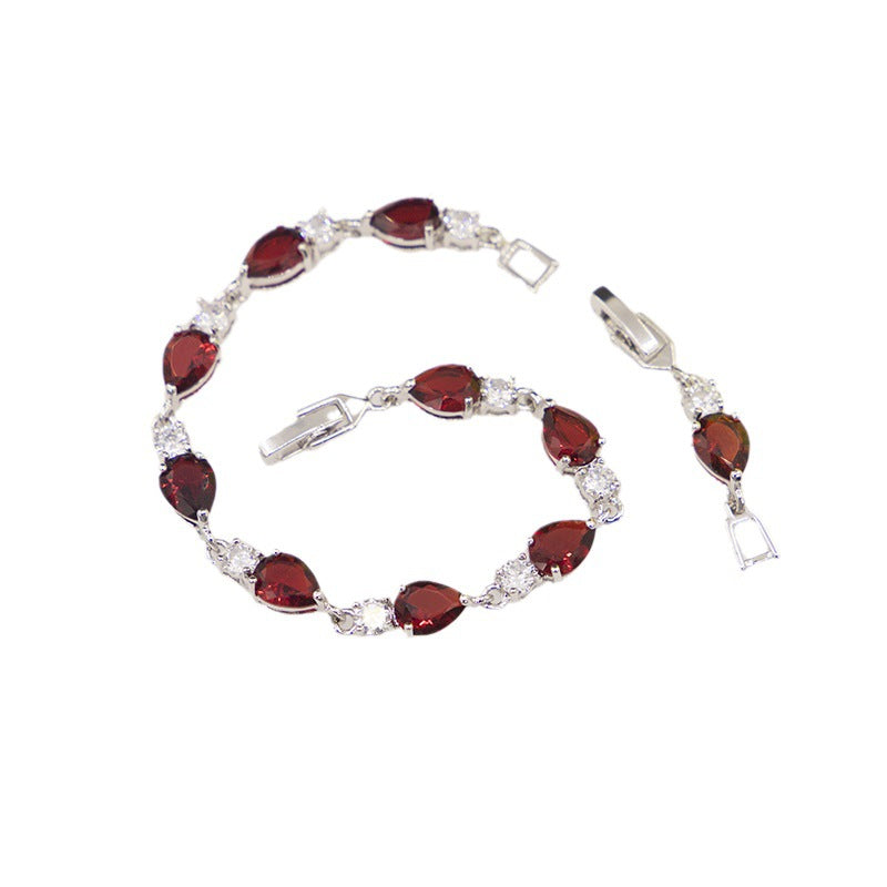 Wholesale Vintage Water Drop Zircon Earrings