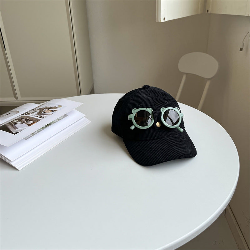 Wholesale Cotton Children's Cartoon Sunglasses Hat