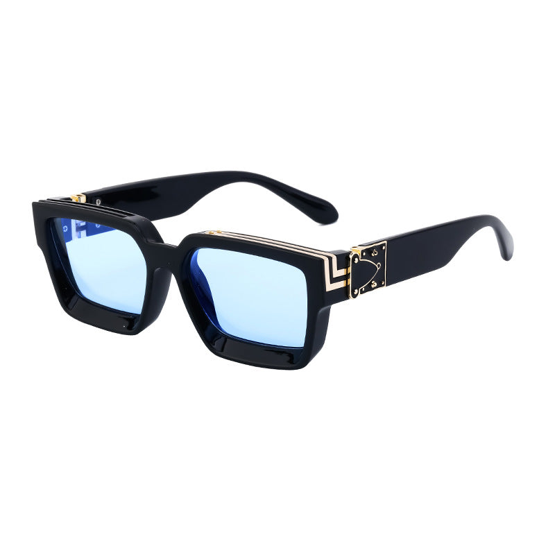 Wholesale Trendy square frame sunglasses for men and women