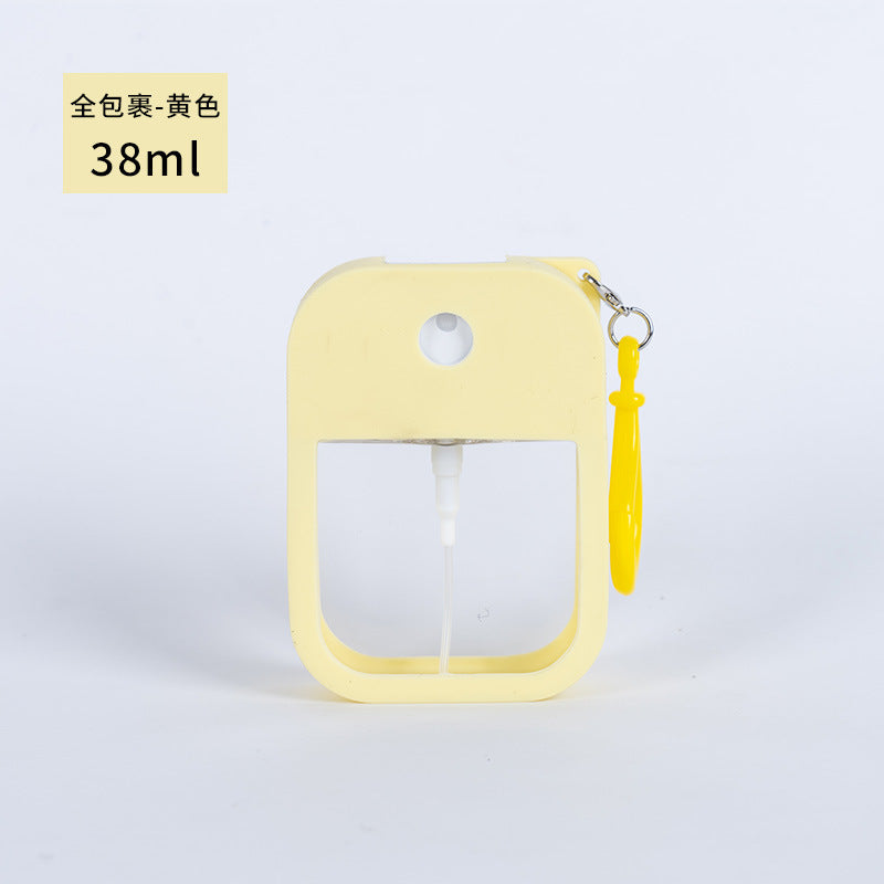 Wholesale DIY Silicone Set Spray Bottle 38ml Alcohol Perfume Hand Sanitizer Spray Bottle Travel Bottling Set Can Be Wraped Can Be DIY