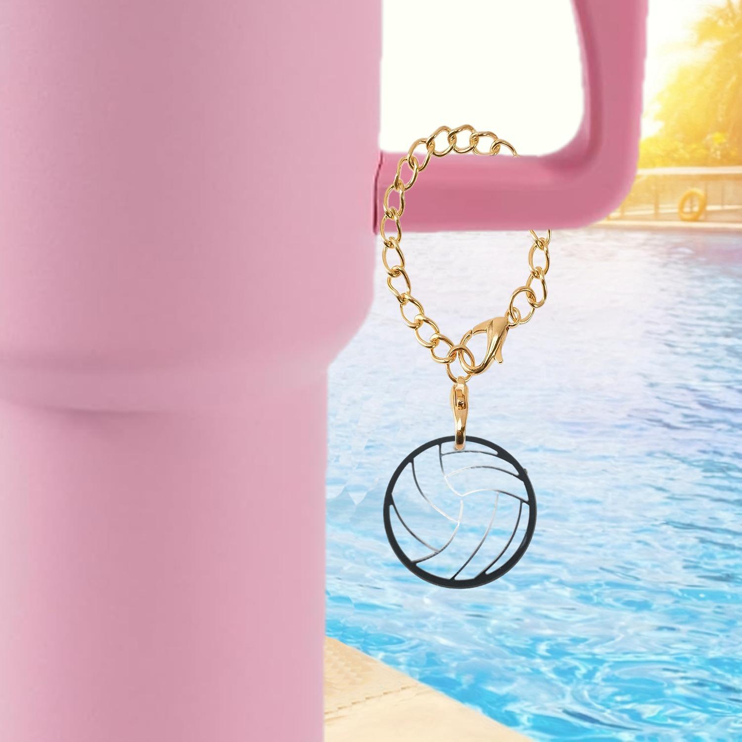 Wholesale Cute Ball Series Pendant Chain Lobster Clasp Pendant Cup Accessories