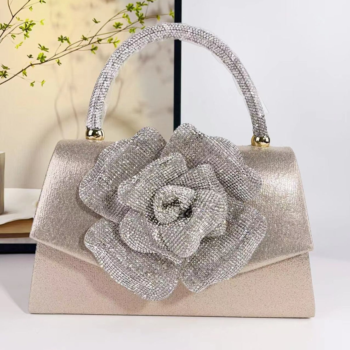 Wholesale Diamond Rose Personalized Handbag Party Bag