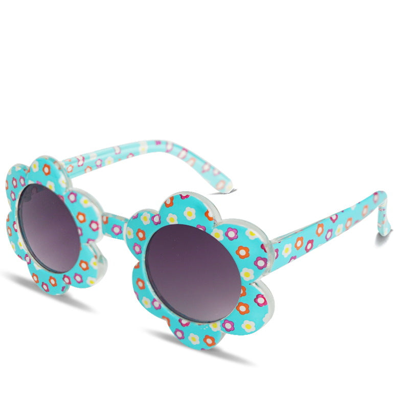 Wholesale Multi-color Fashionable Children's Sunflower Sunglasses