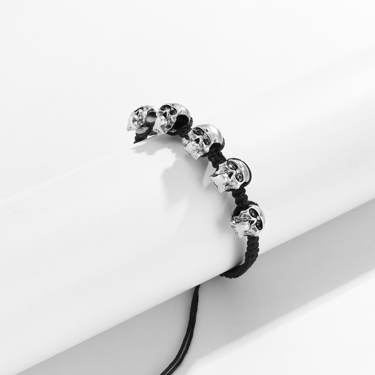 Wholesale Hip-hop Skull Men's Alloy Bracelet