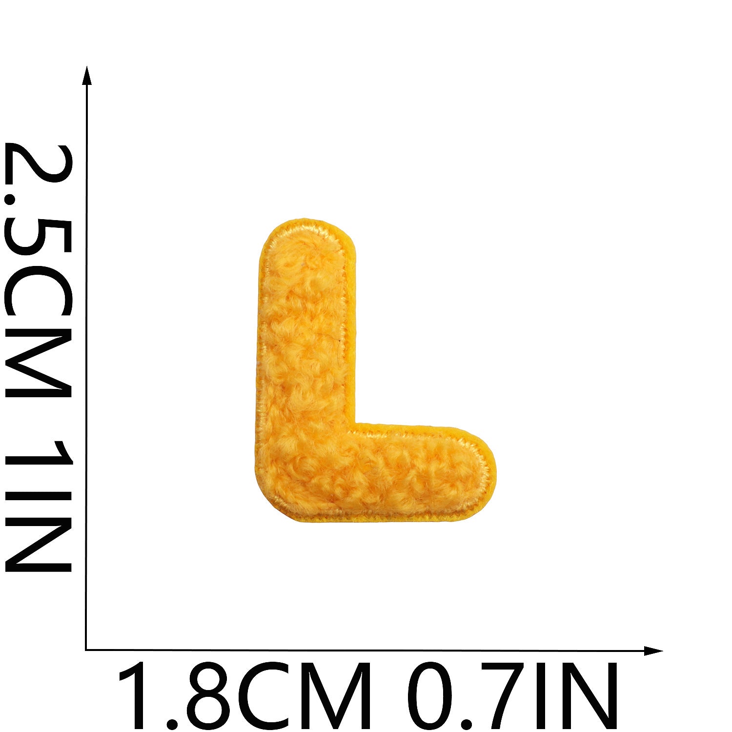 Wholesale Trendy Chenille Embroidered Alphabet Number Patches Iron On DIY Decorative Accessory For Clothing Bags Boutique Resale