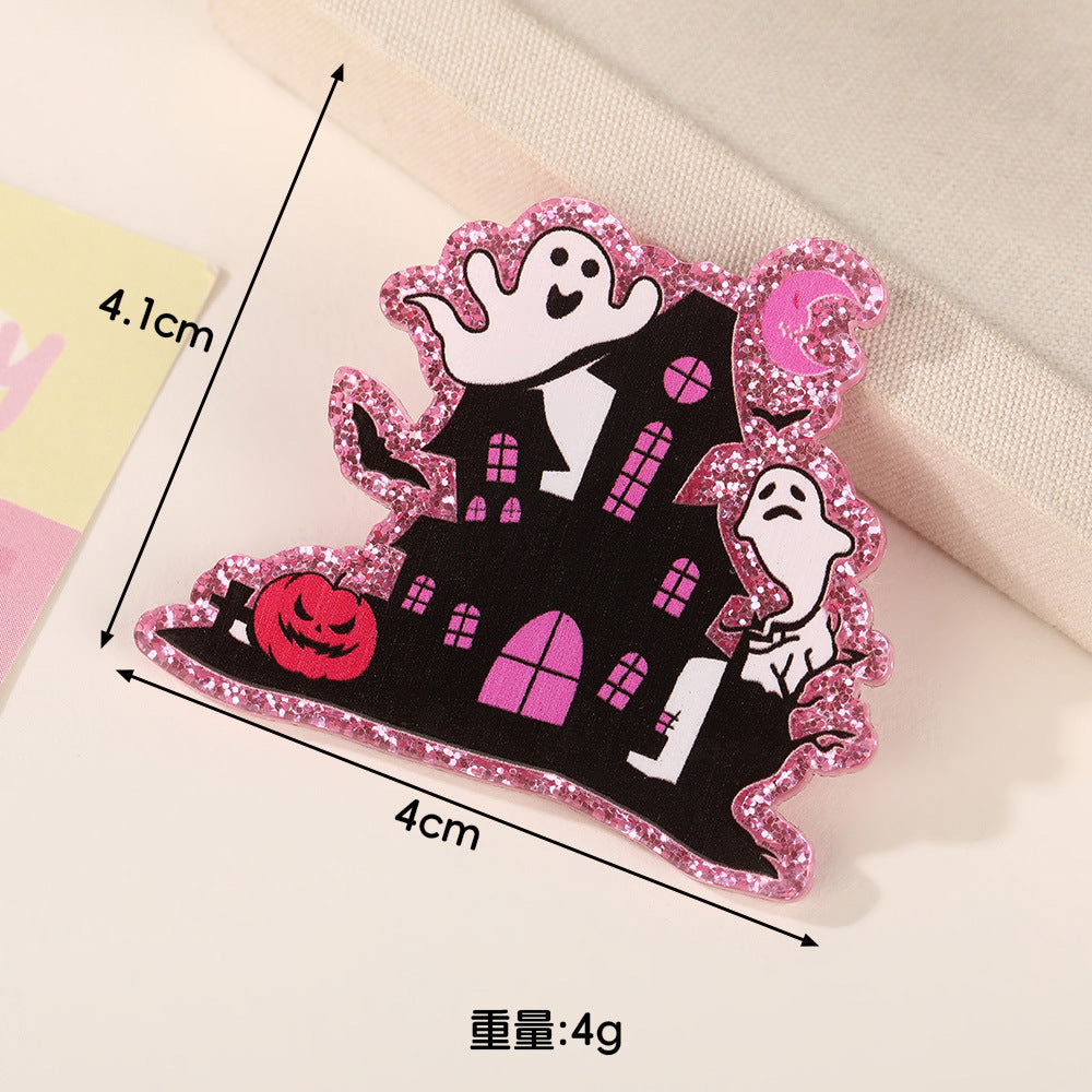 Wholesale  10pcs English Letters Powder Board Patch DIY Jewelry