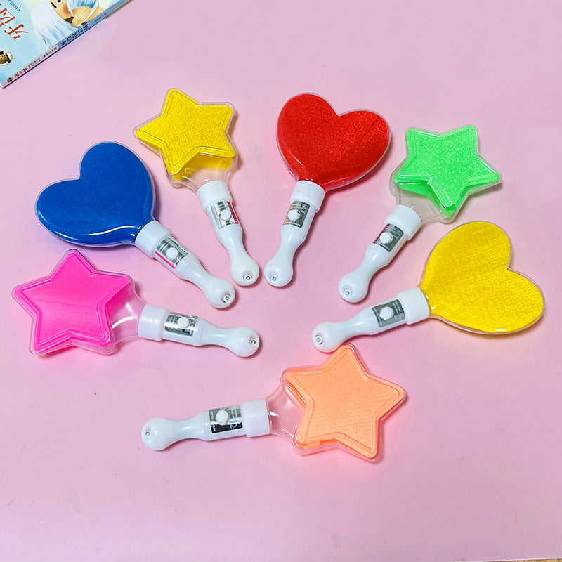 Wholesale of Children's Plastic Flash Sticks and Love Sticks