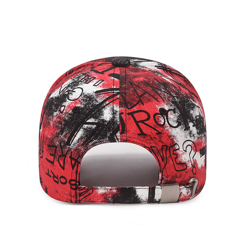 Wholesale Graffiti Floral Personalized Painted Baseball Cap