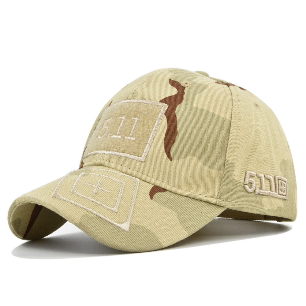 Wholesale 3D Embroidered Curved Brim Camouflage Baseball Cap