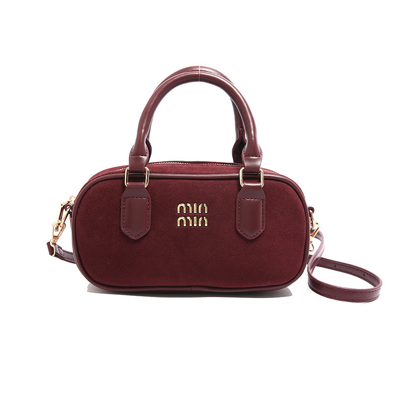 Wholesale Vintage Handheld Pillow Bag Single Shoulder Leopard Print Bag