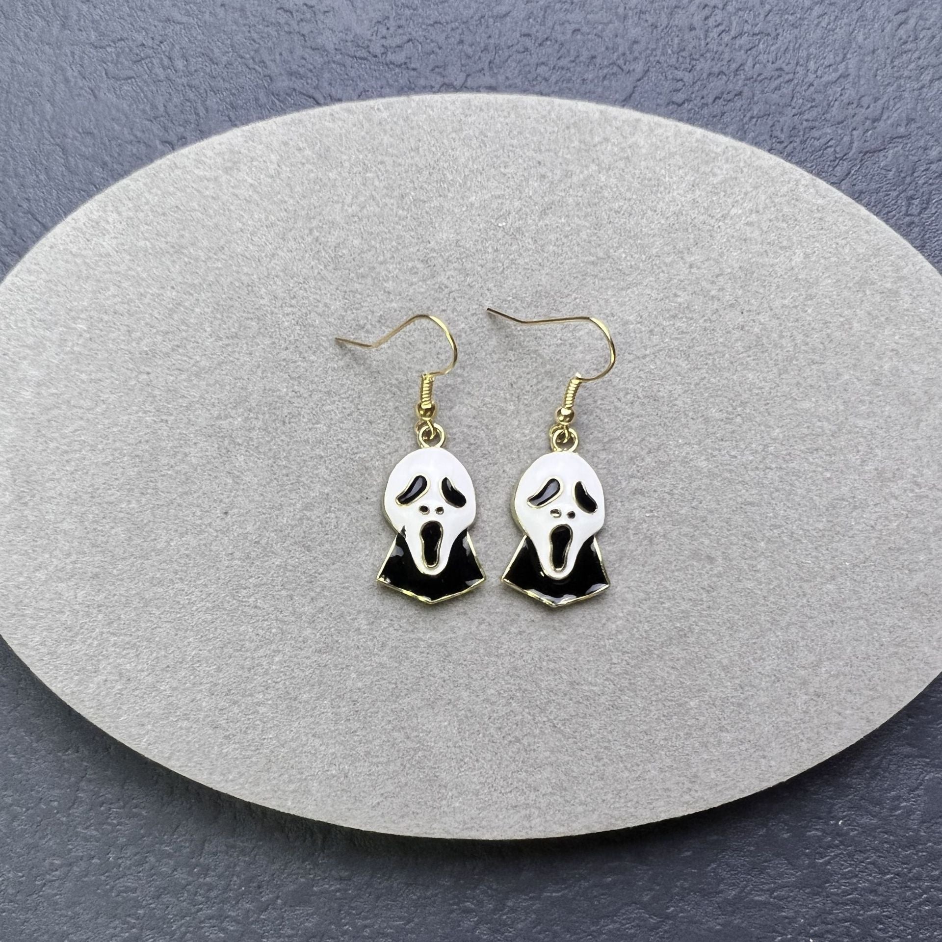 Wholesale Halloween Simple Fashion Ghost Pumpkin Spider Witch Spoof Earrings