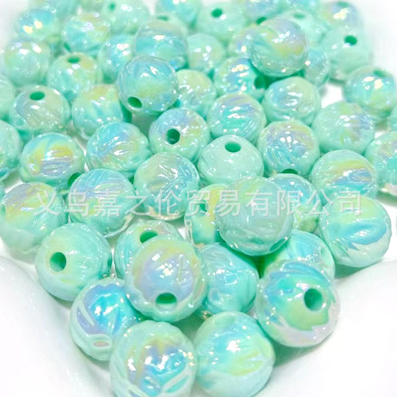 Wholesale 200PCS Baroque Popcorn Acrylic Beads