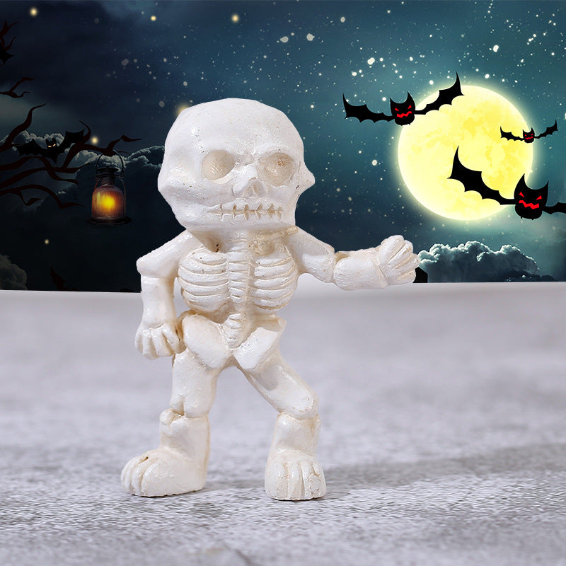 Wholesale  skull ornaments horror resin ornaments