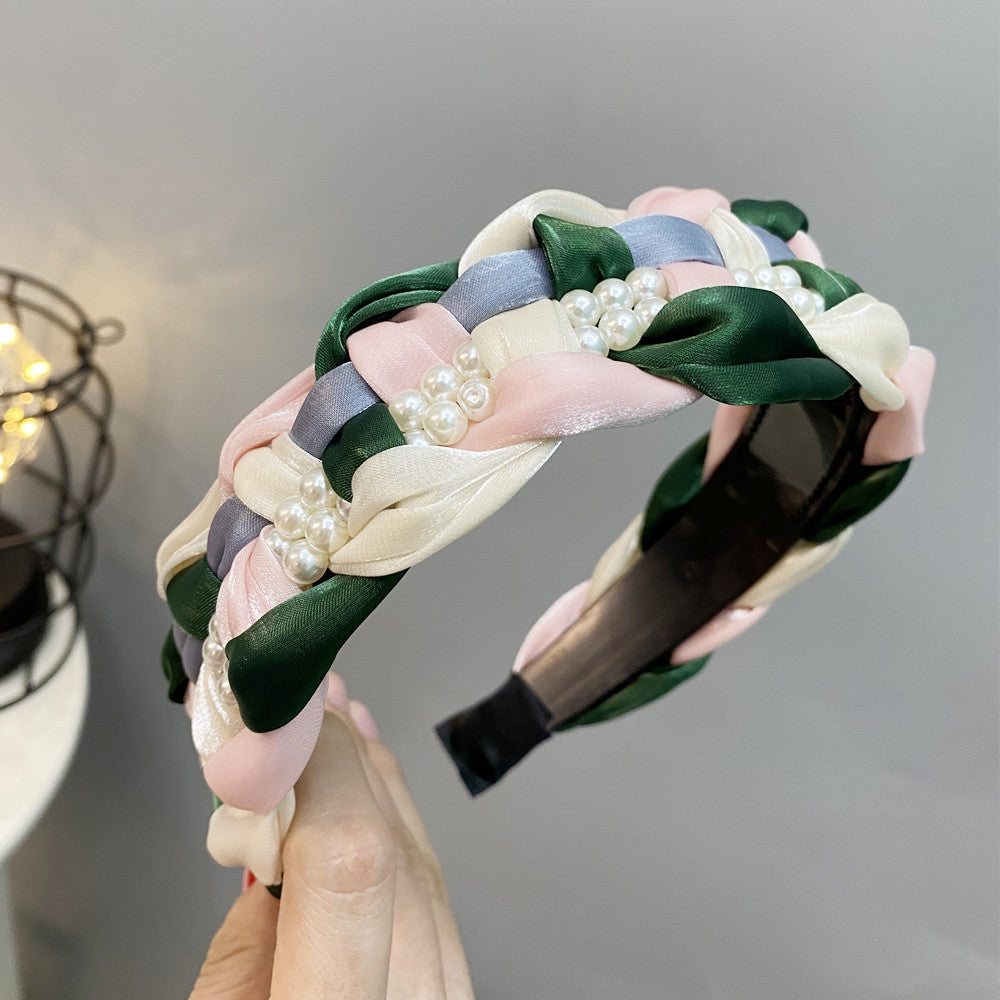 Wholesale Twist Wide Brimmed High Skull Headband