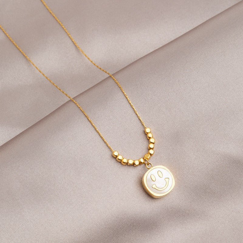 Wholesale Gold Titanium Steel Necklace for Women,  Non-Fading