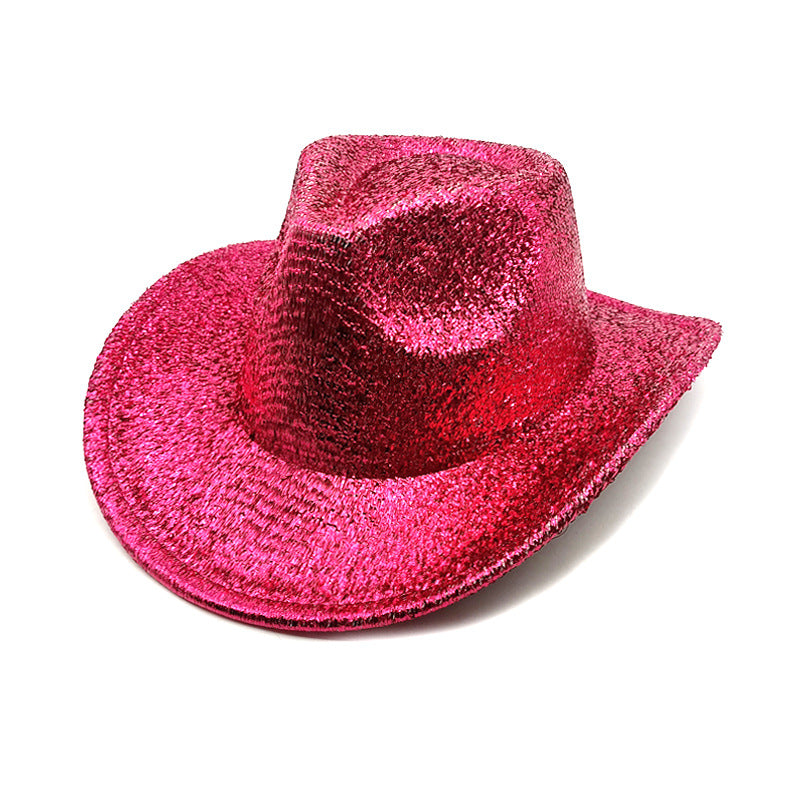 Wholesale Lace and Gold Wire Western Cowboy Hat