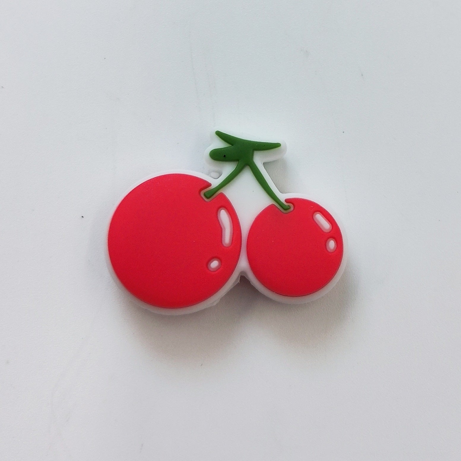 Wholesale 10PCS Silicone Cartoon Cherry Pattern Beads