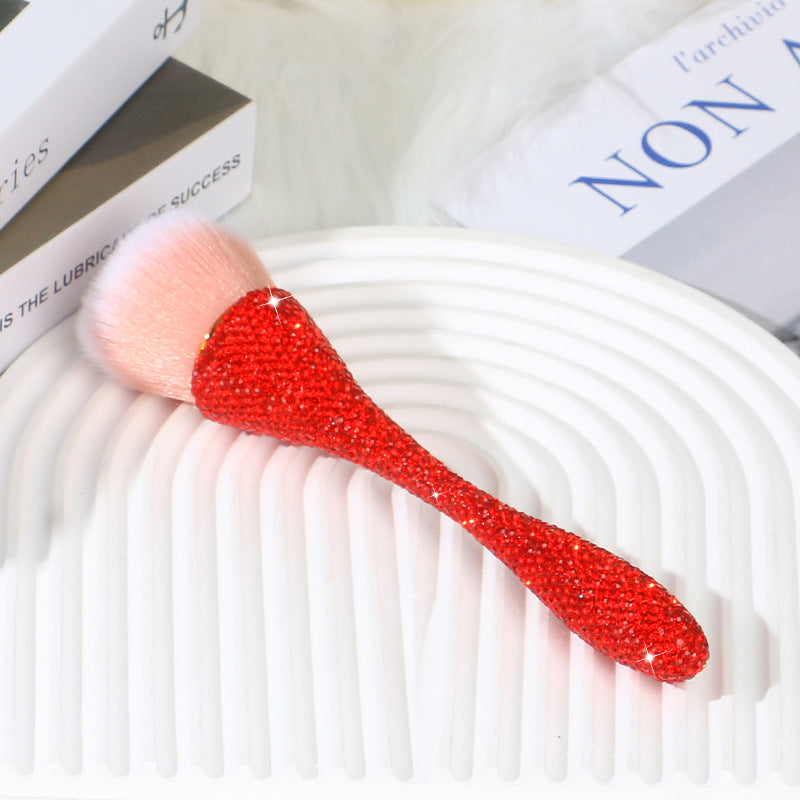 Wholesale Diamond Small Waist Loose Powder Soft Hair Makeup Brush
