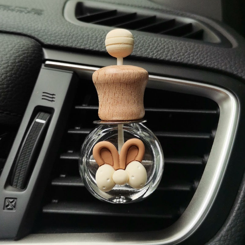 Wholesale Car Air Conditioning Vent Decoration Cute Ornaments Perfume Empty Bottle