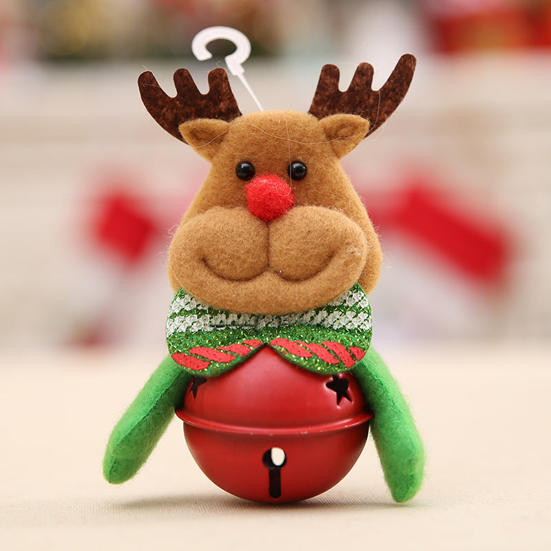 Wholesale Christmas Tree Decoration Accessories Santa Claus Snowman Doll Pendant