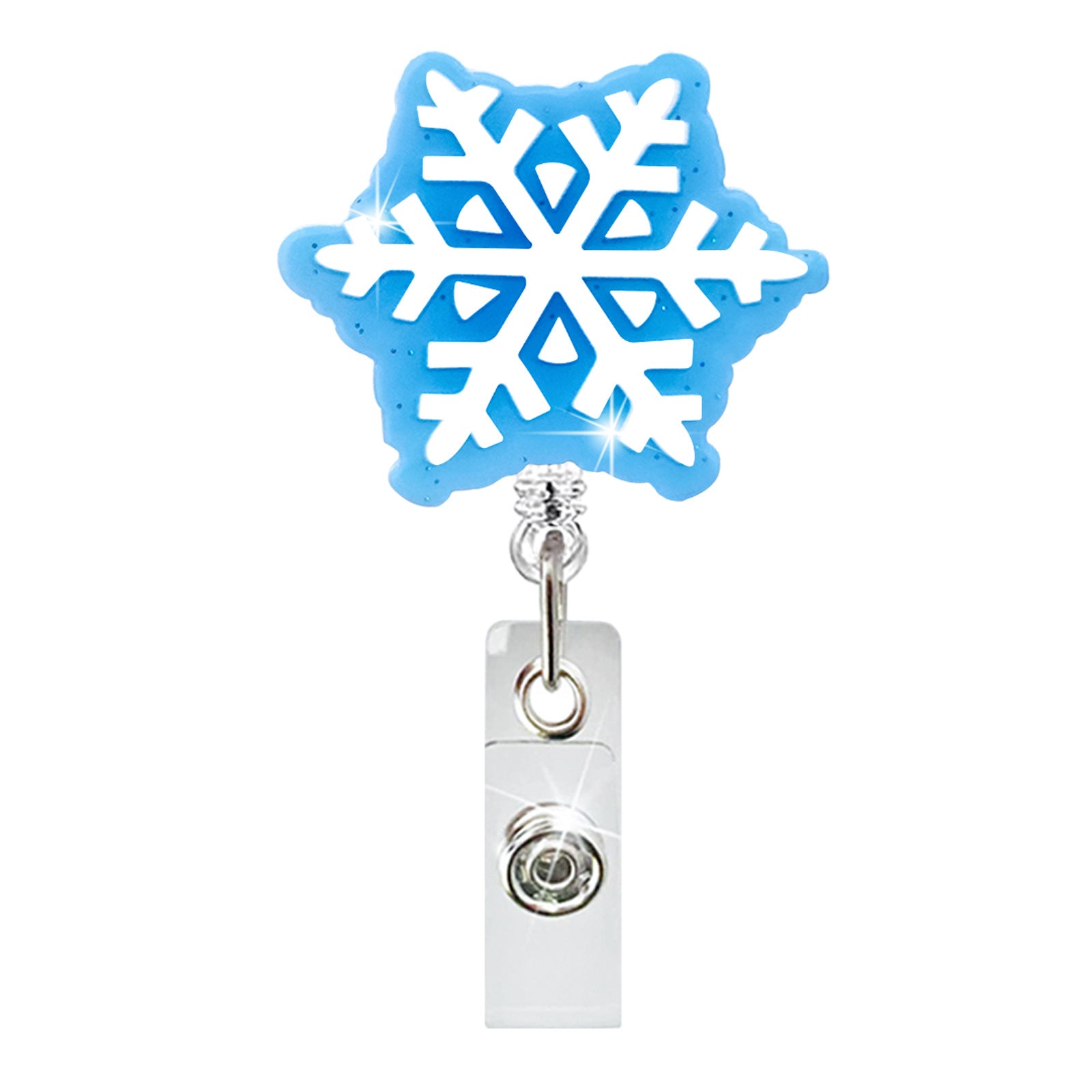 Wholesale Snowflake Telescopic Keychain