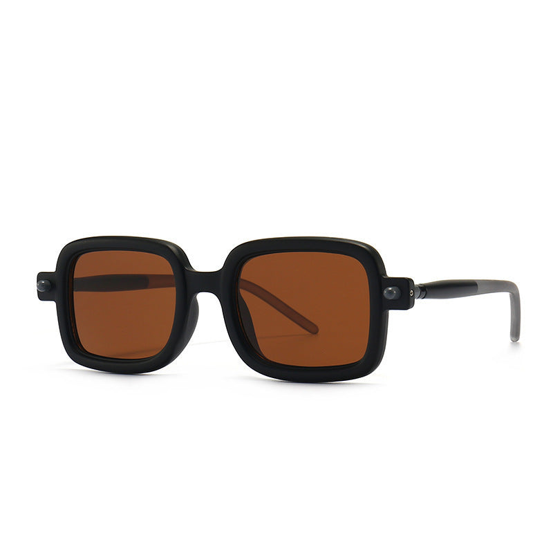 Wholesale New Thick Square Frame PC Men's Sunglasses