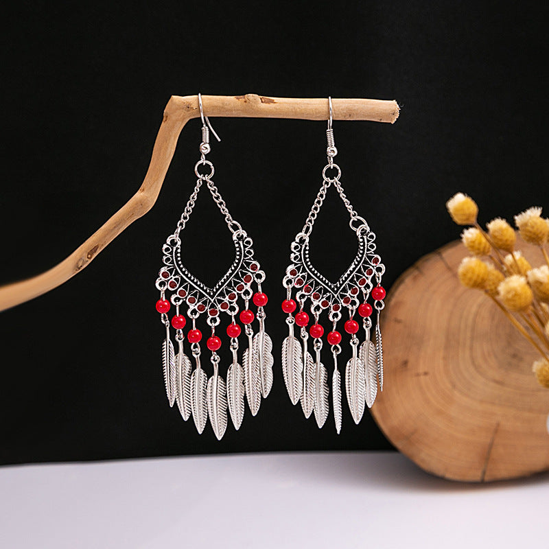 Wholesale Bohemian Ethnic Style Alloy Earrings
