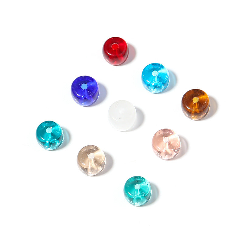 Cuentas al por mayor 50pcs/paquete 8*6 mm oblato