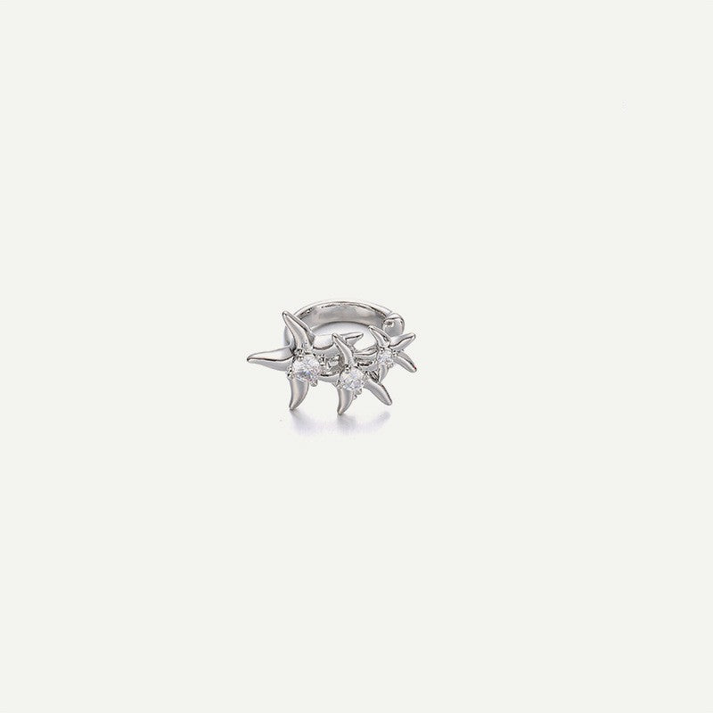 Wholesale Zircon ear clip without hole