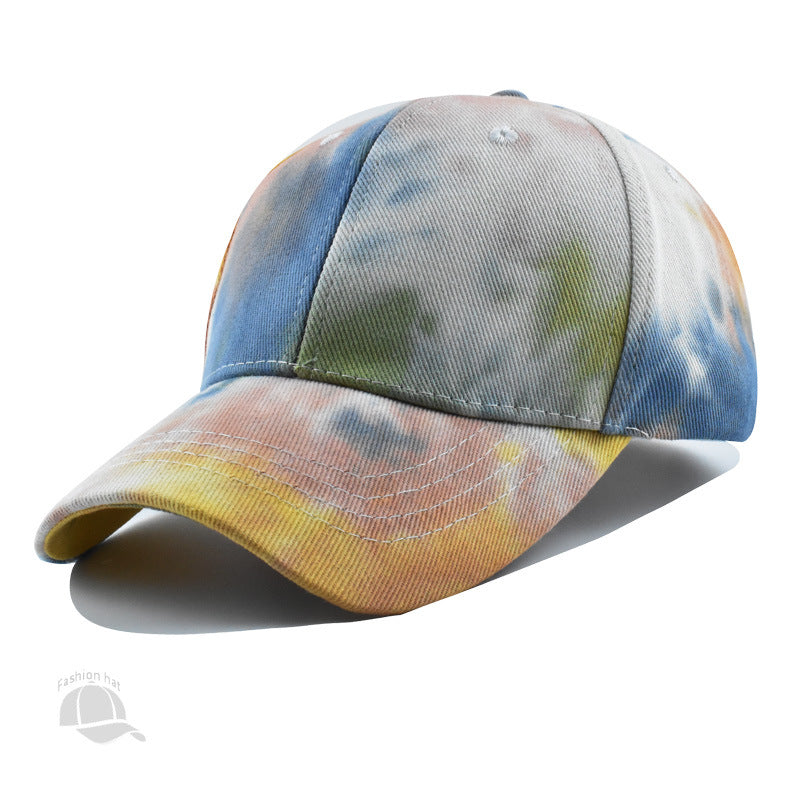 Wholesale Spring and Summer Graffiti Tie-dye Fashion Baseball Cap Visor Cap