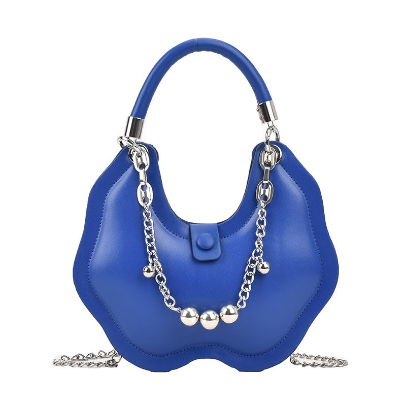 Wholesale PU Solid Color Cloud Bag